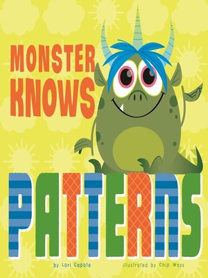 cover image of Monster Knows Patterns